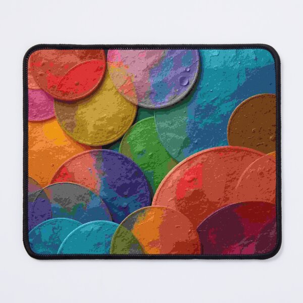 Item preview, Felt Circles Fusion Aestetic, Trendy,Reloaded, Viral Drop 2025 designed and sold by Imaginarium of Chaos falcon88 .