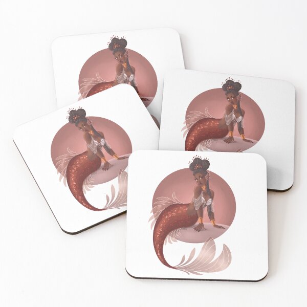 Item preview, Garnet Mermaid designed and sold by HopeHokulani.