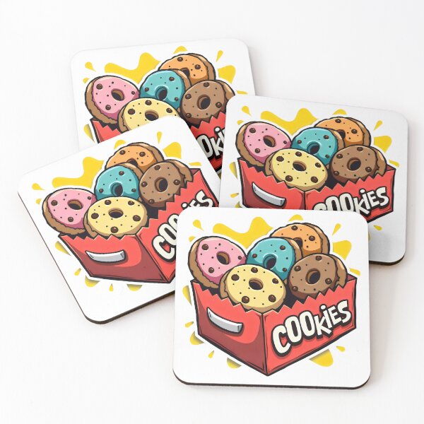 Item preview, Cookies Box - Cute Snack Sticker designed and sold by slickywitty.