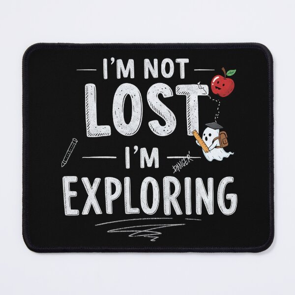Item preview, Ghoul School Field Trip Spooky Kawaii T-Shirt – I’m Not Lost I’m Exploring designed and sold by Typography Prints.