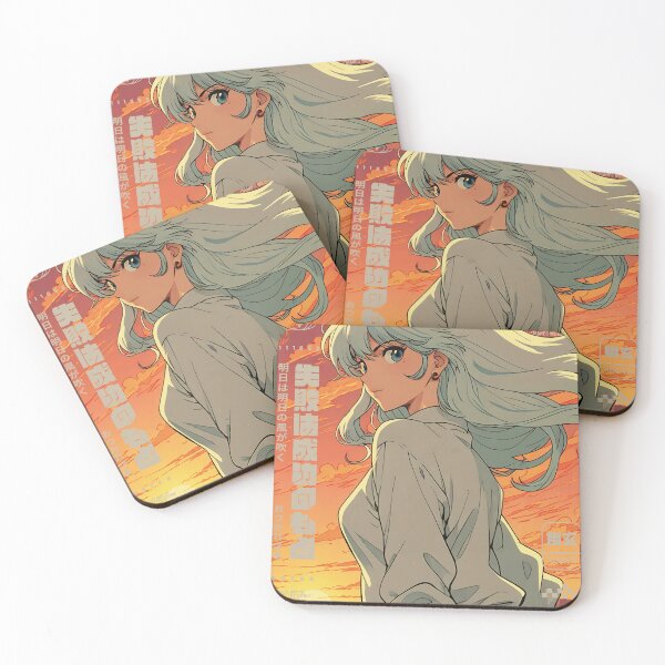 Item preview, white-haired girl at sunset designed and sold by BOZGO.