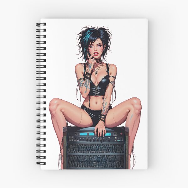 Item preview, Rebel Punk Girl Design designed and sold by rajdigitalarts.