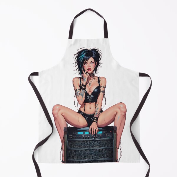 Item preview, Rebel Punk Girl Design designed and sold by rajdigitalarts.