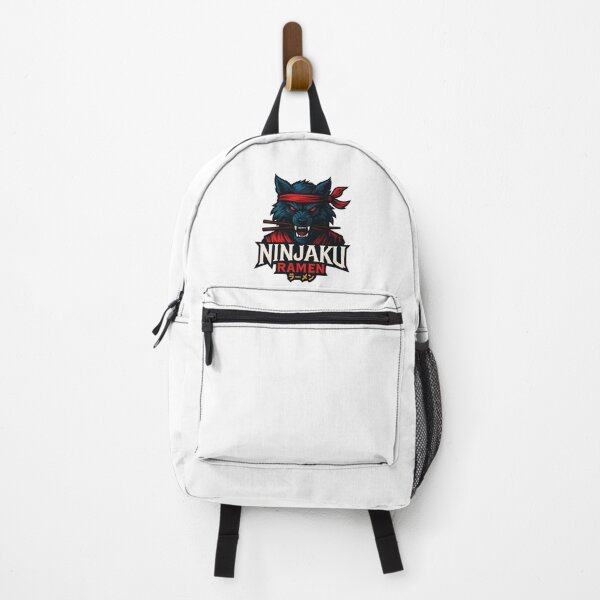 Item preview, Ninjaku Ramen Wolf Samurai Logo – Fierce Japanese Style Design designed and sold by Tlion.