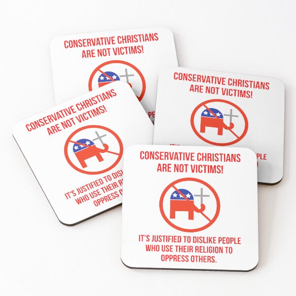 Item preview, Conservative Christians are not victims! designed and sold by Rachel the Artist .