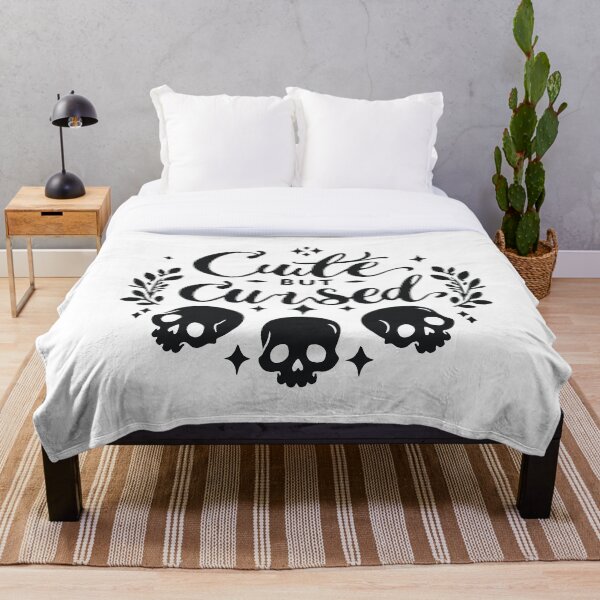 Item preview, Cita gótica "linda pero maldita" (diseño negro) designed and sold by Adorablehaunts.