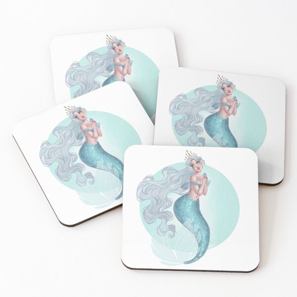 Item preview, Aquamarine Mermaid designed and sold by HopeHokulani.