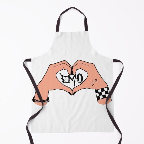 Item preview, Emo Hand with emo word meaning love sticker designed and sold by megudesignart.