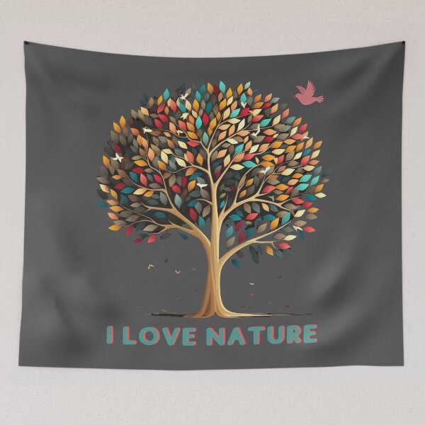 Item preview, I Love Nature - Botanical Vibes Design designed and sold by Thanatphak Tansakul.