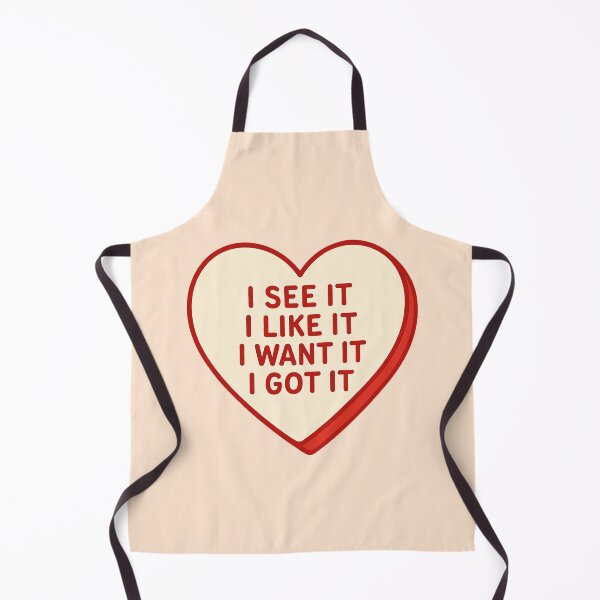 Item preview, Candy heart I see it, I like it, I want it, I got it designed and sold by YChangShop.