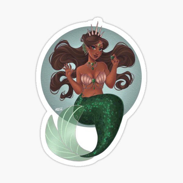 Item preview, Emerald Mermaid designed and sold by HopeHokulani.