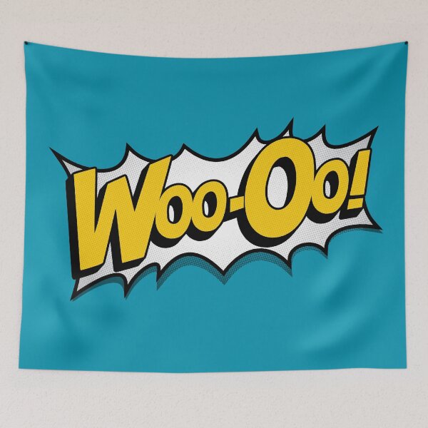 Item preview, Woo-Oo! (Teal) designed and sold by Justin Ellis.