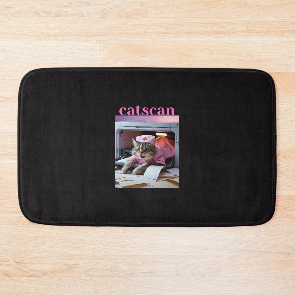 Artikelvorschau, Rosa Catscan Krankenschwester Katze lustiges T-Shirt entworfen und verkauft von Pawblematic .