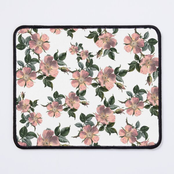 Item preview, Pink Flower Pillow Design – Elegant Green Leaves for Home Decor designed and sold by FestivityFinds.