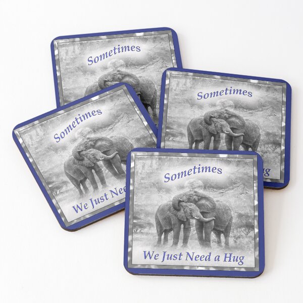 Item preview, Sometimes We Just Need a Hug designed and sold by CarolM.
