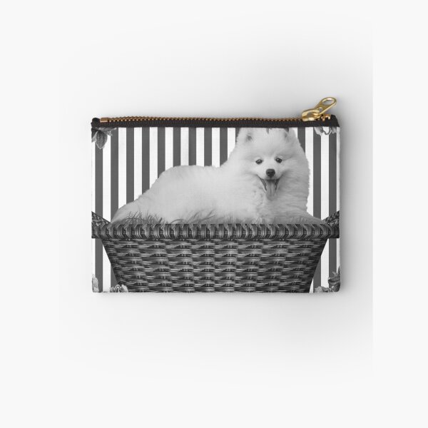Item preview, Cute Dog in a Basket - Adorable and Heartwarming Design designed and sold by ArtsyExplorer.