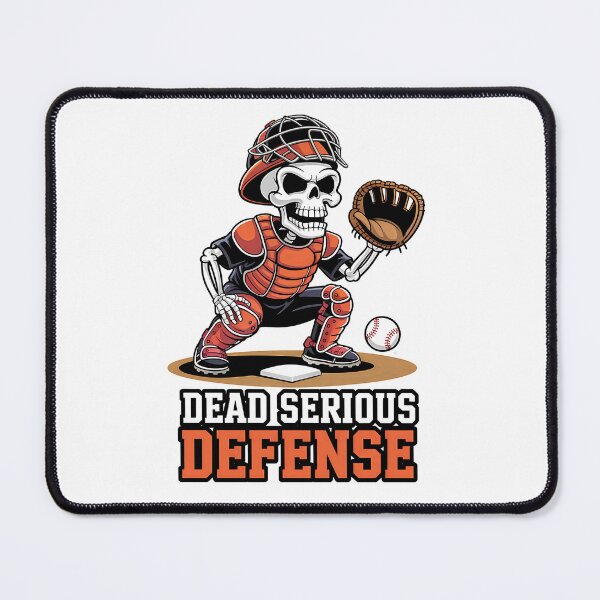 Item preview, Dead Serious Defense Skeleton Catcher designed and sold by Taans-Creation.