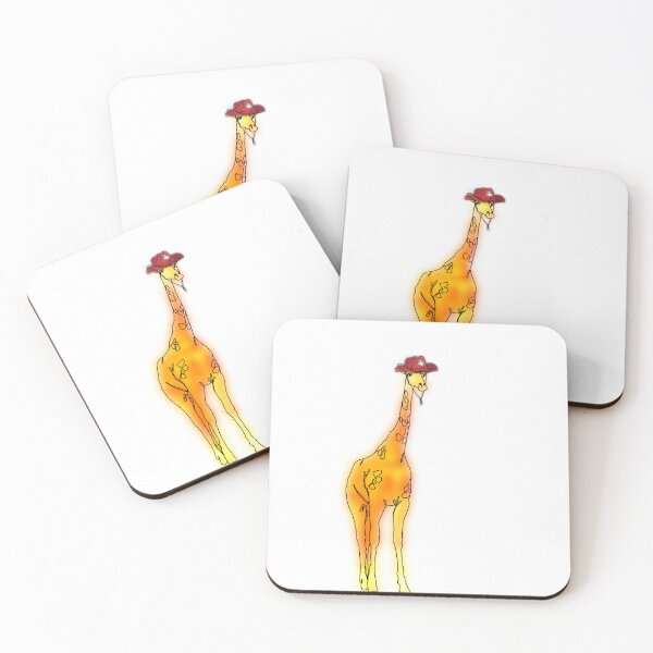Item preview, Funny Giraffe in Cowboy Hat – animalsinhats designed and sold by Ashley’sAnimalz.