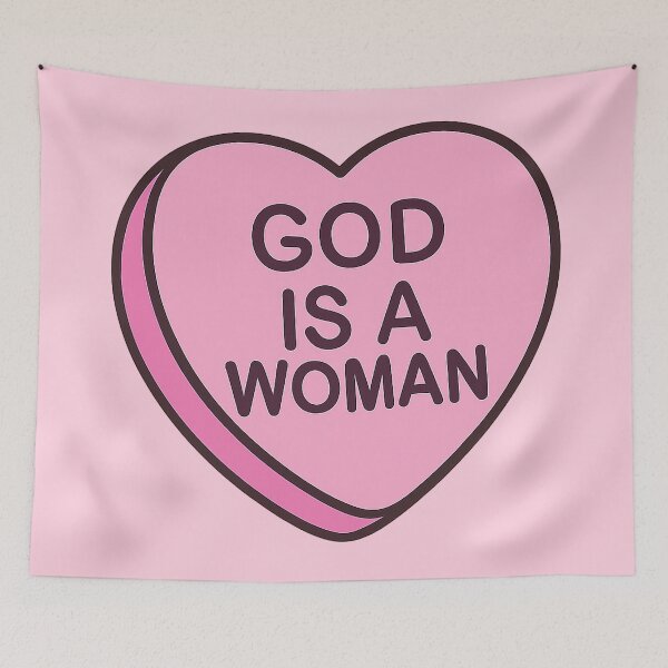 Item preview, Candy heart God is a woman designed and sold by YChangShop.