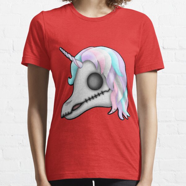 My Little Dead Unicorn | Unicorn Skull | Pastel Rainbow Essential T-Shirt