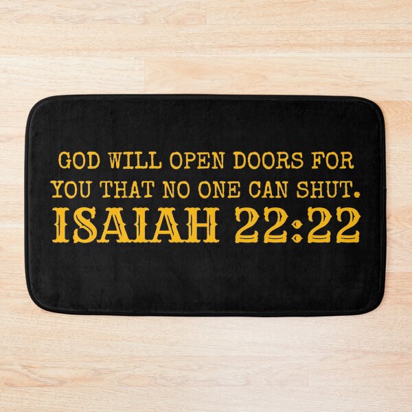 Item preview, God Opens Doors - Isaiah 22:22 designed and sold by MoriaStore.