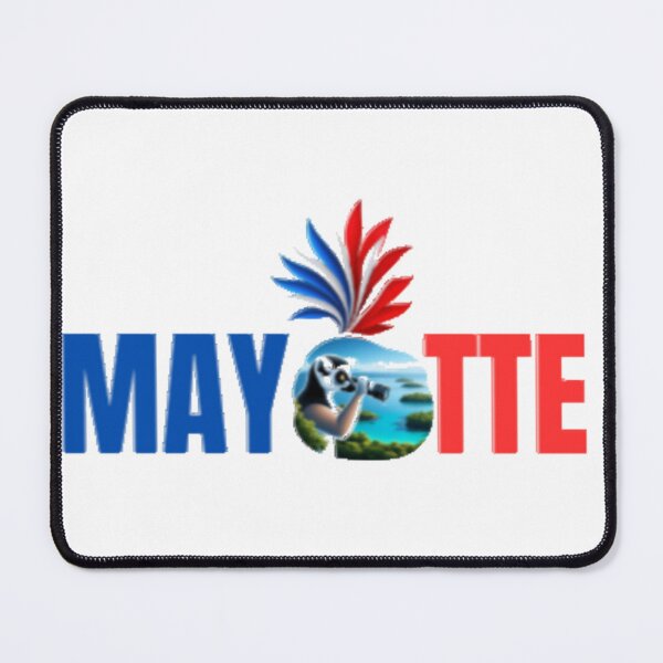 Item preview, Mayotte under the tricolor flag designed and sold by FoxinhoSoumaila.