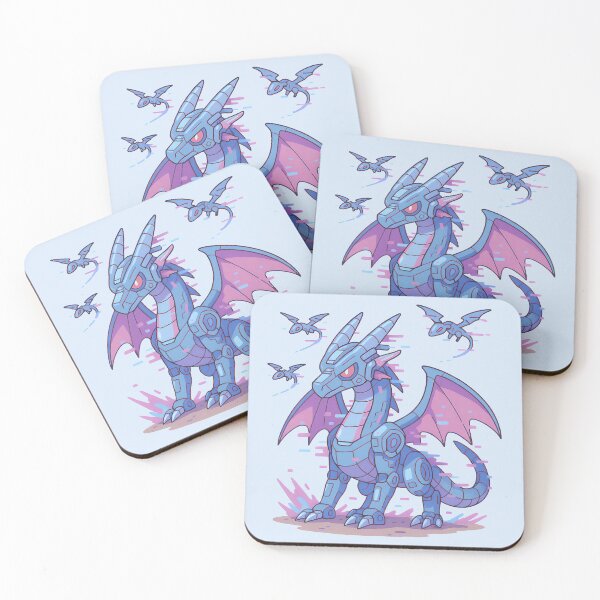 Item preview, Chibi Cyborg Dragon designed and sold by Pastel Purrade.