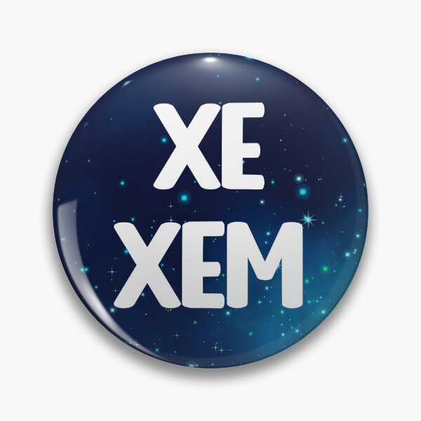 Item preview, Xe/Xem Pronouns designed and sold by PrideVibesOnly.