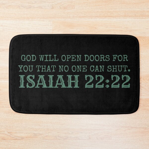 Item preview, God Opens Doors - Christian Quotes designed and sold by MoriaStore.