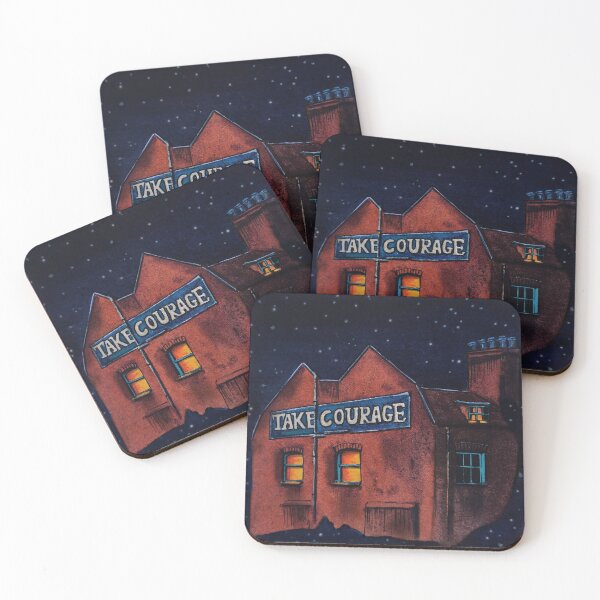 Item preview, Take Courage | Sticker designed and sold by Julie Wintertale.
