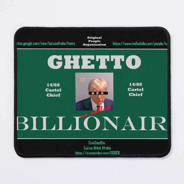 Item preview, Ghetto Billionaire Donald Trump designed and sold by luciusafraka.