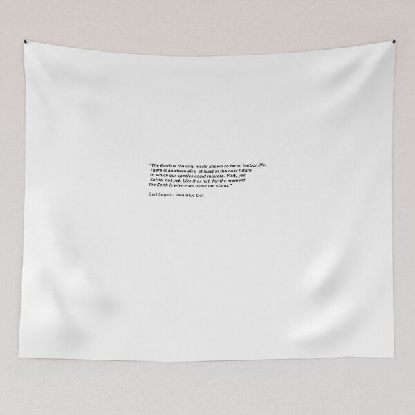 Item preview, Pale Blue Dot The Earth Quote designed and sold by KingClothes.