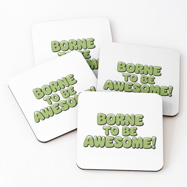 Item preview, A Borne To Be Awesome Text Graphic. designed and sold by Joseph Hail.