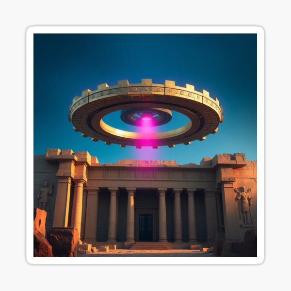 Item preview, Celestial gear above the Dendera Temple designed and sold by VidyoeDesigns67.