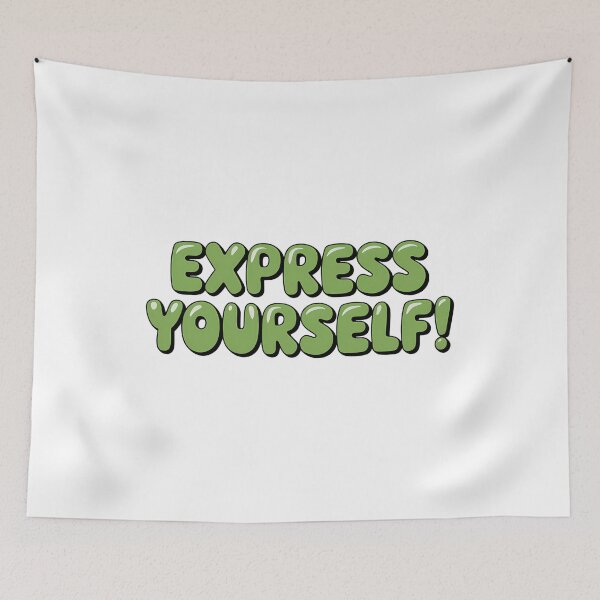 Item preview, An Express Yourself Text Art. designed and sold by Joseph Hail.