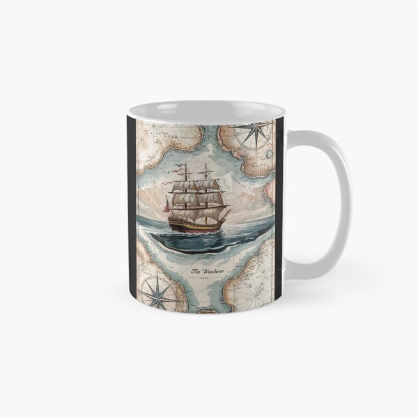 Item preview, Vintage Nautical Map with Maritime Charm designed and sold by Shop9999.