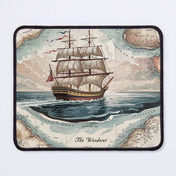Item preview, Vintage Nautical Map with Maritime Charm designed and sold by Shop9999.