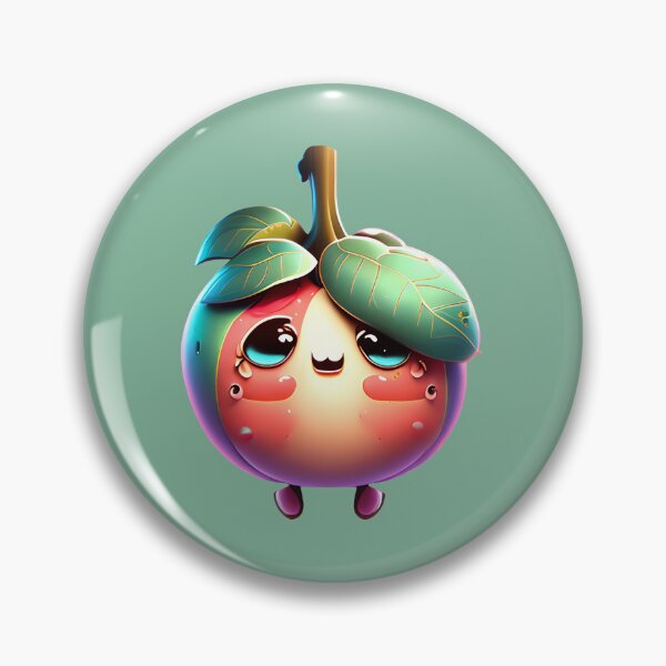 Item preview, Cute Fruit - Persimmon with Personality designed and sold by UmamiDesigns.