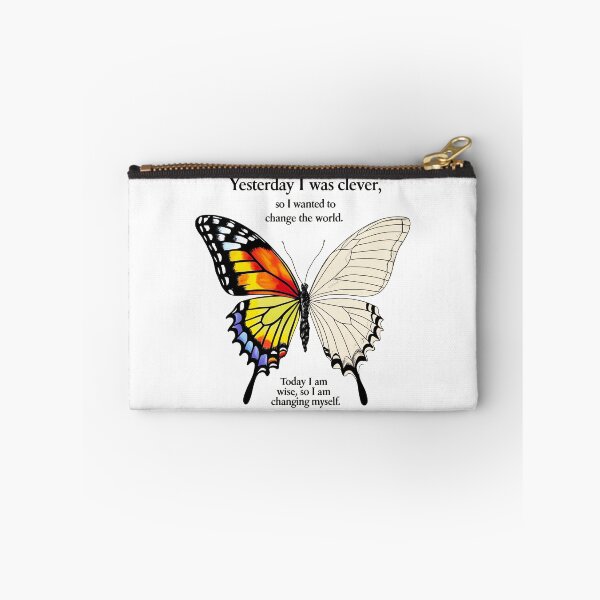 Item preview, Yesterday I was clever, so I wanted to change the world. Today I am wise, so I am changing myself 14 designed and sold by Tom-Johnson.