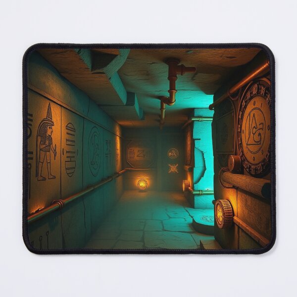Item preview, Underground crypt of the Dendera temple combined with steampunk designed and sold by VidyoeDesigns67.