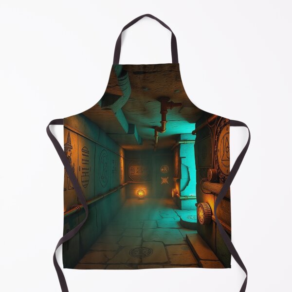 Item preview, Underground crypt of the Dendera temple combined with steampunk designed and sold by VidyoeDesigns67.