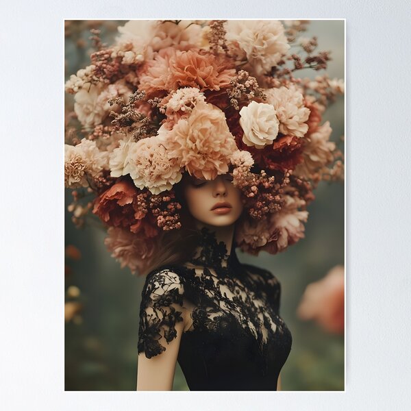 Item preview, Rose-Crowned Beauty  designed and sold by NereidCanvas.
