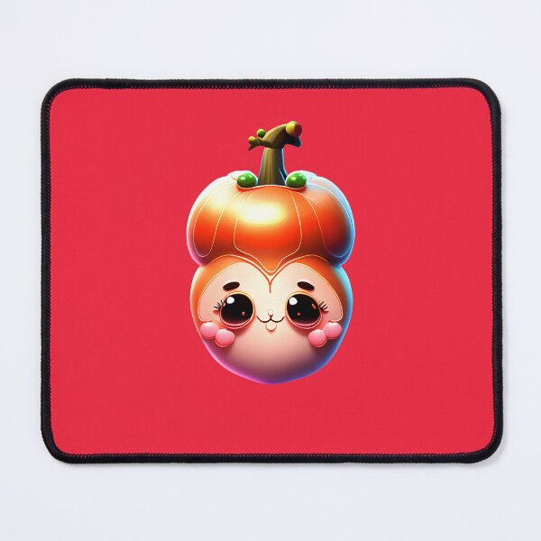 Item preview, Cute Fruit - Scarlet Persimmon designed and sold by UmamiDesigns.