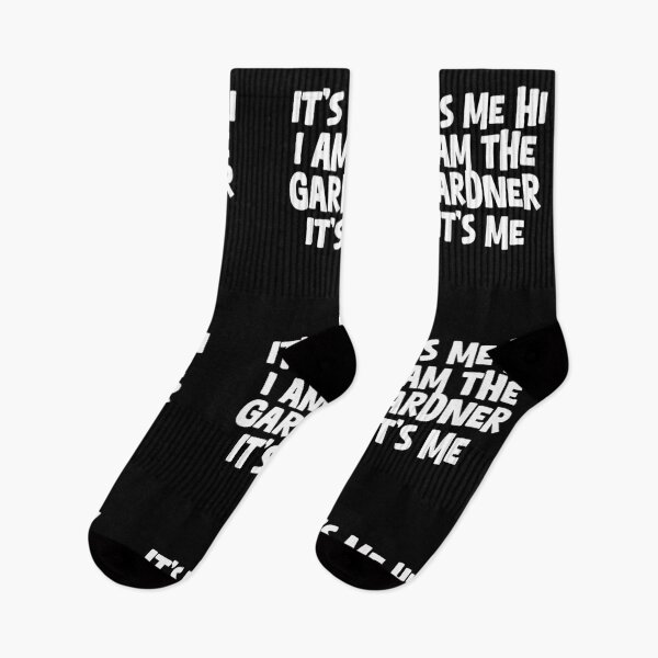 Item preview, It's me, hello, I'm the gardener - Funny design for garden fans designed and sold by GartenIdeen.