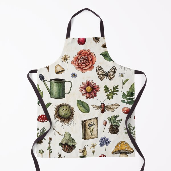Item preview, Watercolor Treasures From An Enchanted Cottage Garden designed and sold by Piotrek0001.