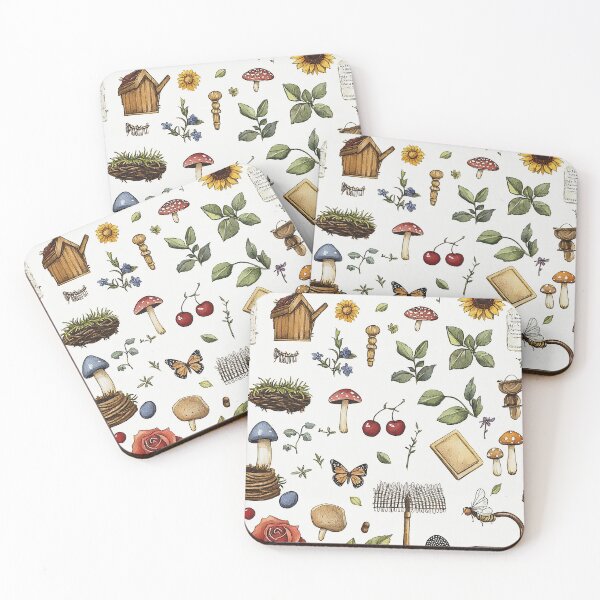 Item preview, Enchanted Botanical World With Tiny Gentle Creatures designed and sold by Piotrek0001.