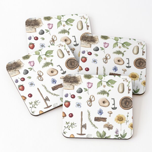 Item preview, Magical Forest Garden Of Soft Watercolor Elements designed and sold by Piotrek0001.