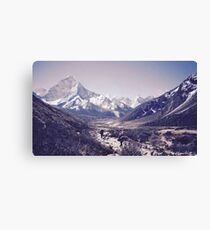 Snowy Mountain Canvas Print