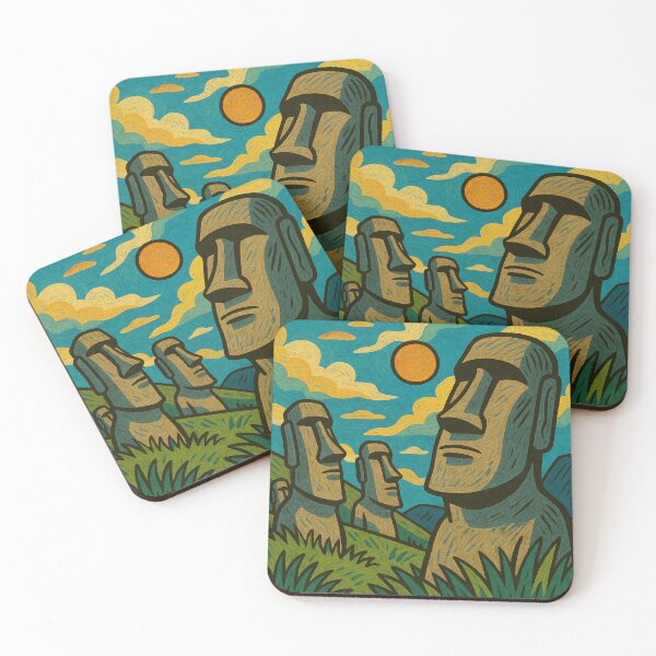 Item preview, Easter statue Moai designed and sold by Thommmo.