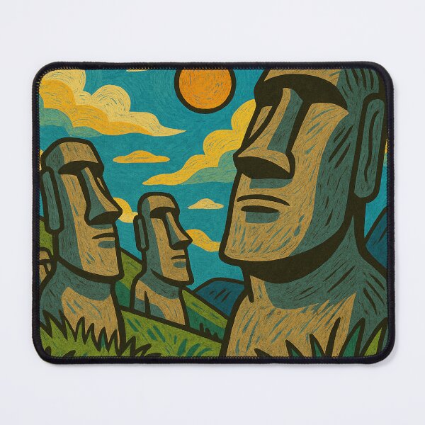 Item preview, Easter statue Moai designed and sold by Thommmo.